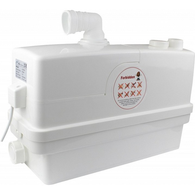 Канализационная насосная станция LEO WC-601C (600Вт, 6,5м3/ч, H-8,5м) L8353